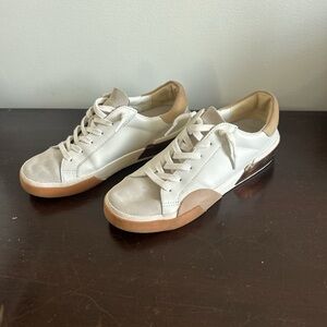 Dolce Vita Zina white court sneakers